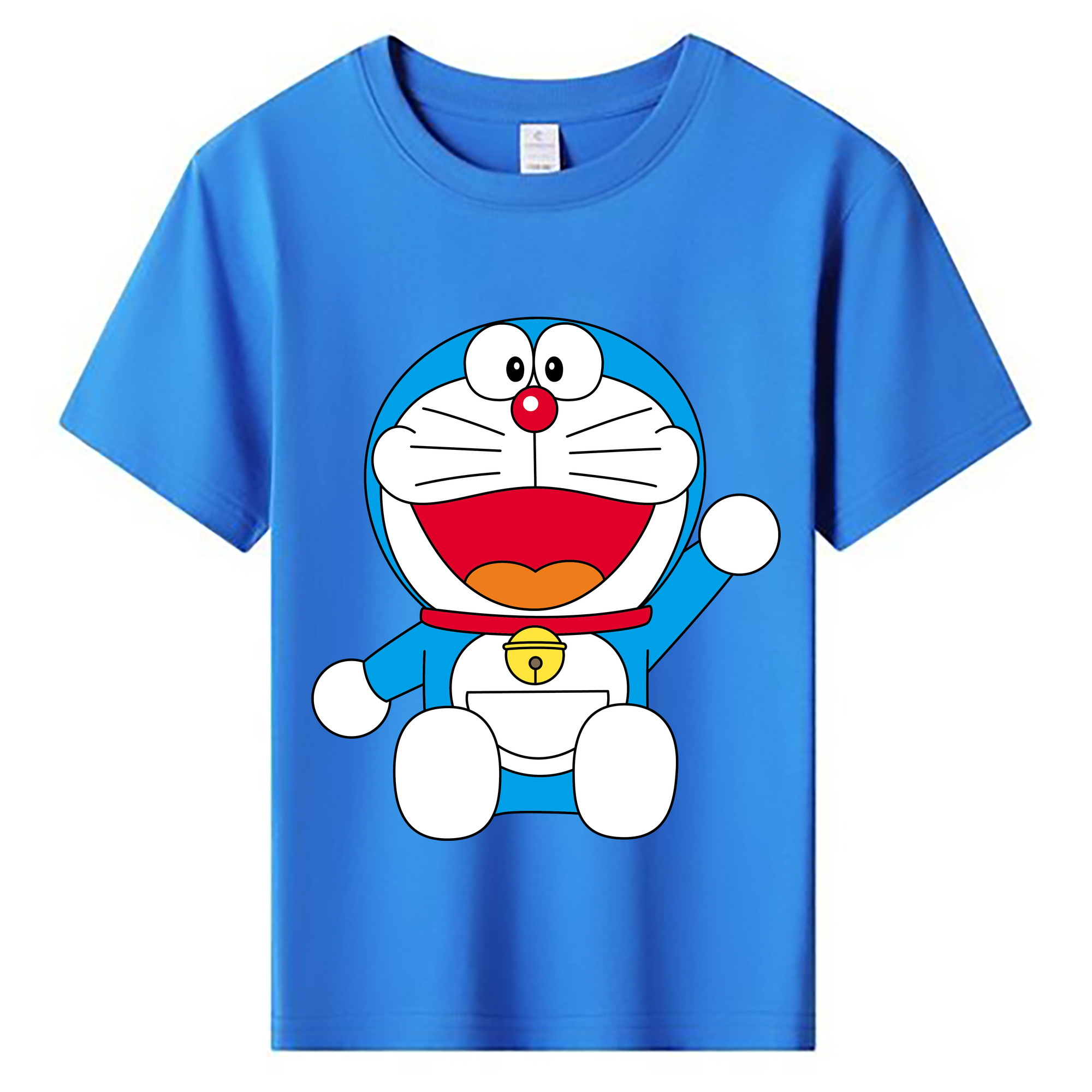 （画像用） ドラえもん Doraemon 綿100％キッズTシャツ（フロントプリント）